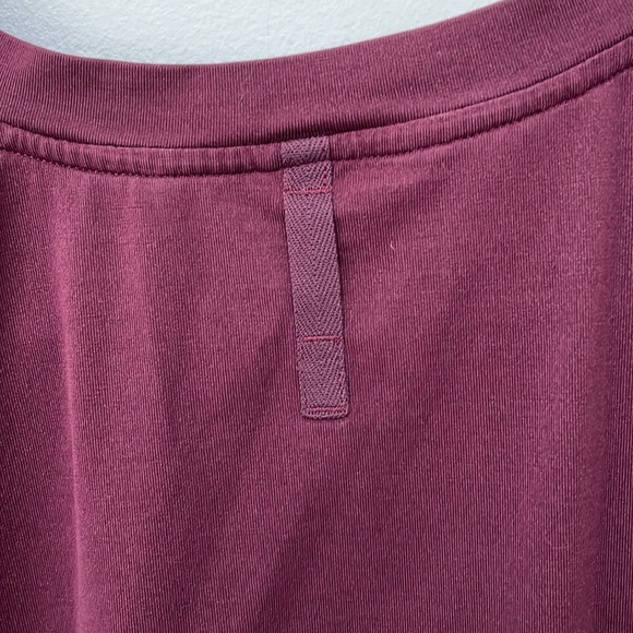 Lululemon No Time Like the Present Red Tee - Picture 3 of 9